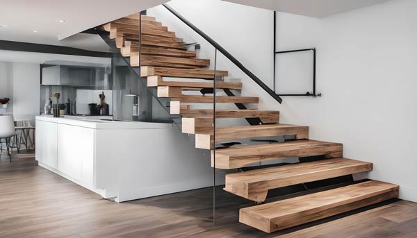 Moderne Treppe aus Polen