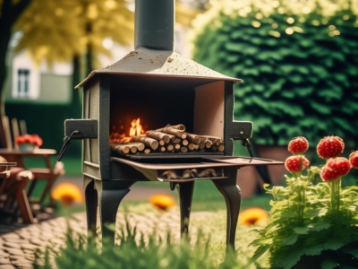 Ein traditioneller Gartenkamine aus Polen: Gemütliche Wärme im Freien